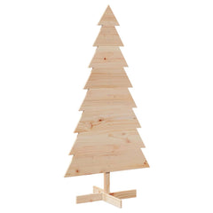 Wooden Christmas Tree for Decoration 150 cm Solid Wood Pine, image 2