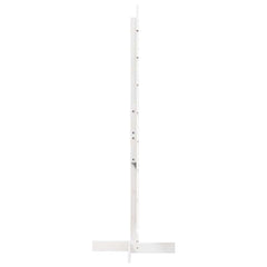 vidaXL Wooden Christmas Tree for Decoration White 150 cm Solid Wood Pine 4