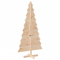 vidaXL Wooden Christmas Tree for Decoration 180 cm Solid Wood Pine 5