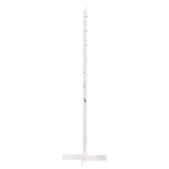 vidaXL Wooden Christmas Tree for Decoration White 180 cm Solid Wood Pine 4