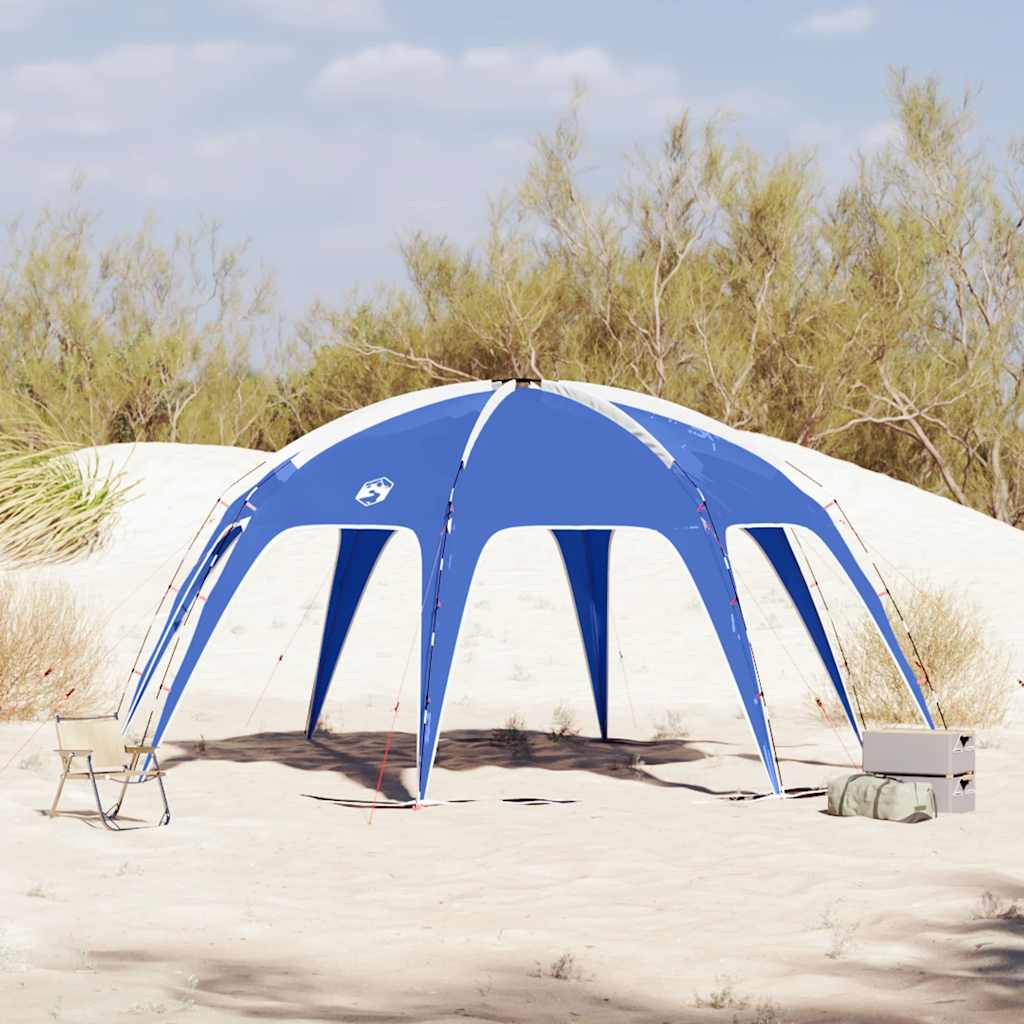 Party Tent Waterproof Azure Blue 525 cm 255 cm 525 cm