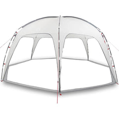 Party Tent Waterproof Grey 618 cm 277 cm 618 cm