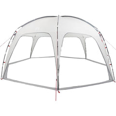 Party Tent Waterproof Grey 618 cm 277 cm 618 cm