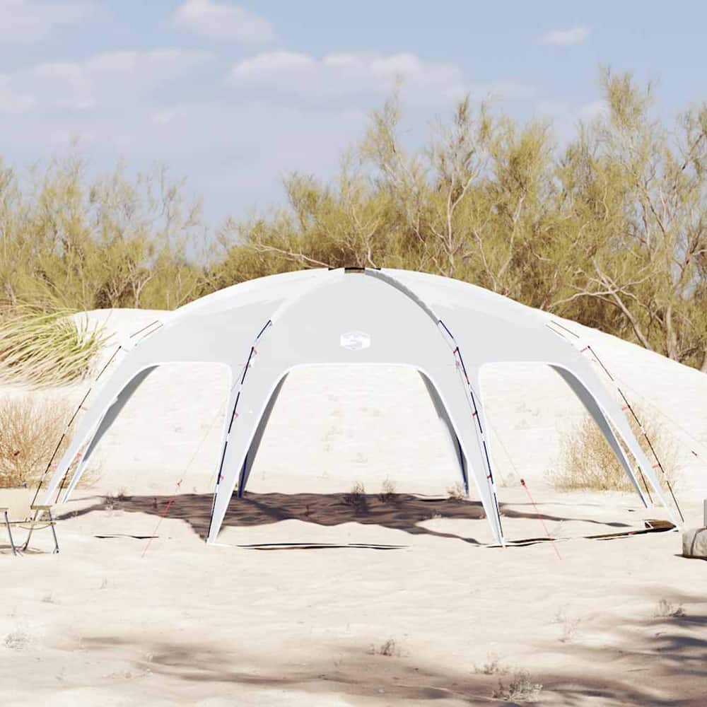 Party Tent Waterproof Grey 618 cm 277 cm 618 cm