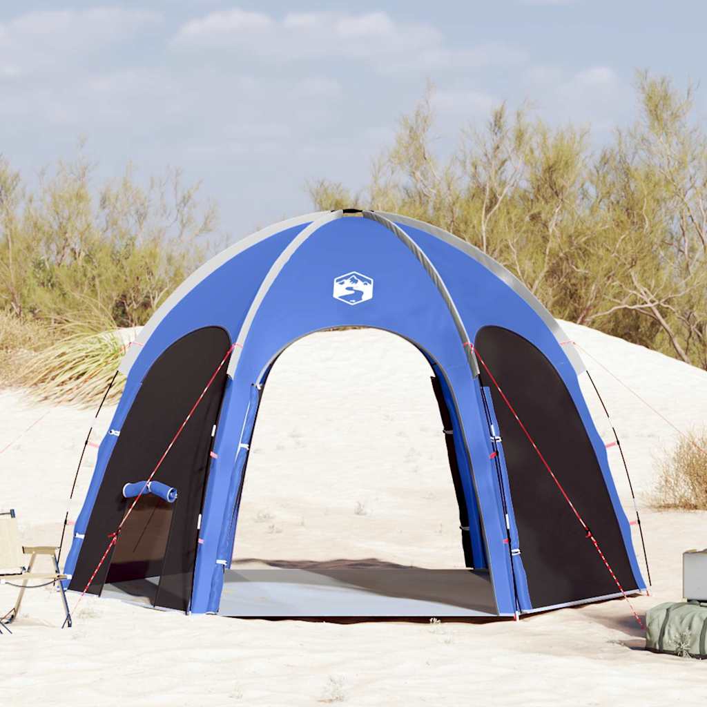 Party Tent Waterproof Azure Blue 366 cm 231 cm 305 cm