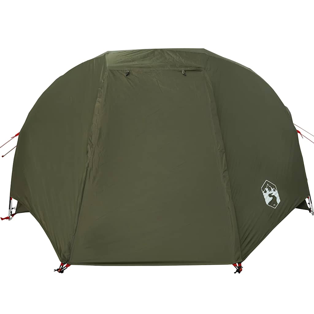 Fishing Tent 3-Person Waterproof Olive green 312 x 216 x 114 cm