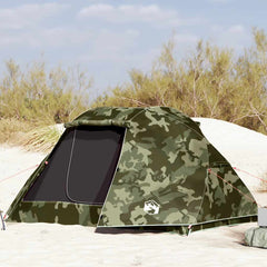 Fishing Tent 3-Person Waterproof Camouflage 490 x 330 x 185 cm