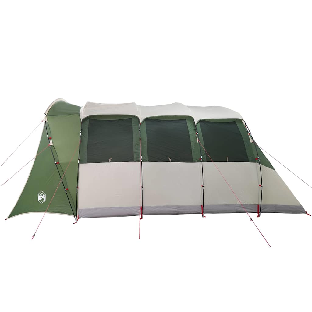 Family Tent 576 x 325 x 213 cm Polyester and Fiberglass Green