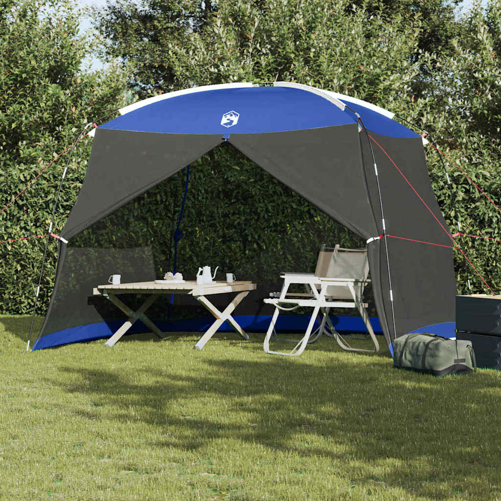 Mosquito Tent 320 x 320 x 218 cm Polyester and Fiberglass Azure blue