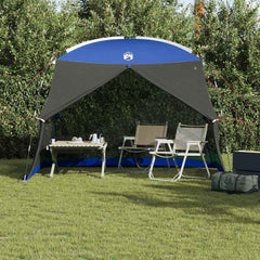 Mosquito Tent 320 x 320 x 218 cm Polyester and Fiberglass Azure blue