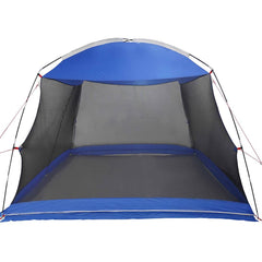 Mosquito Tent 320 x 320 x 218 cm Polyester and Fiberglass Azure blue