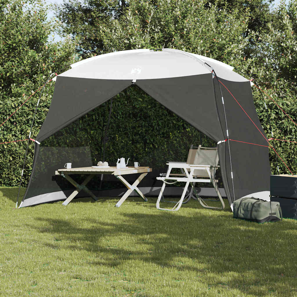 Mosquito Tent 320 x 320 x 218 cm Polyester and Fiberglass Grey