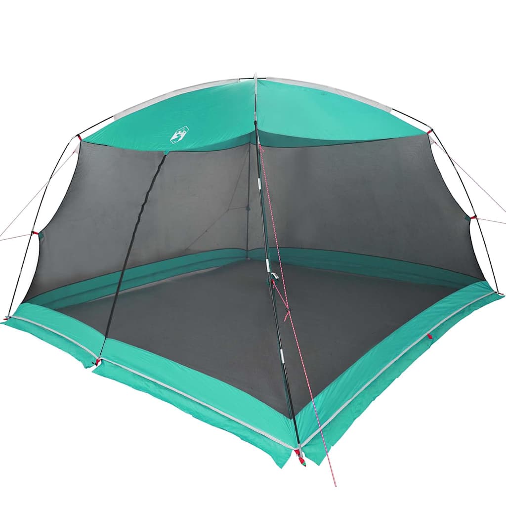 Mosquito Tent 380 x 380 x 225 cm Polyester and Fiberglass Sea green