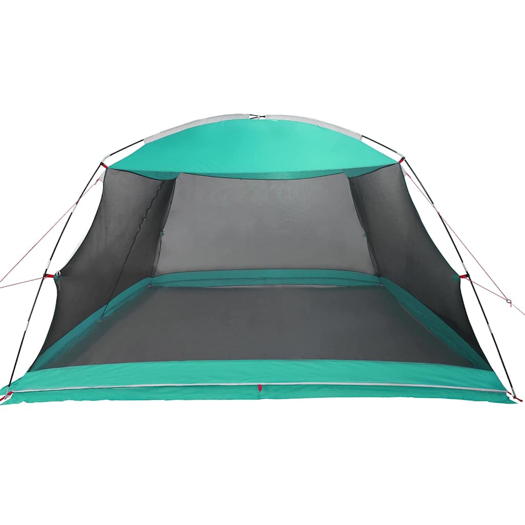 Mosquito Tent 380 x 380 x 225 cm Polyester and Fiberglass Sea green