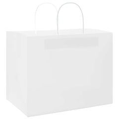 vidaXL Paper Bags with Handles 250 pcs Width 32 cm