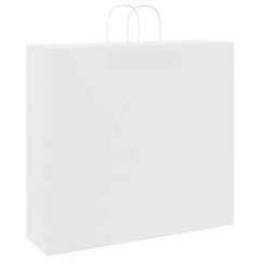 Paper Bags with Handles 54x15x49 cm 250 pcs White