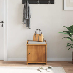 vidaXL Hallway Bench SANDNES 45x40x50 cm Solid Wood Pine 3