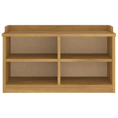 vidaXL Hallway Bench SANDNES 87x40x50 cm Solid Wood Pine 5