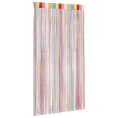 vidaXL String Curtains 2 pcs Multicolour 140x250 cm 3