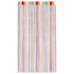 vidaXL String Curtains 2 pcs Multicolour 140x250 cm 4