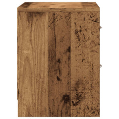 vidaXL Bedside Cabinet Old Wood 40x30x40 cm Engineered Wood 6