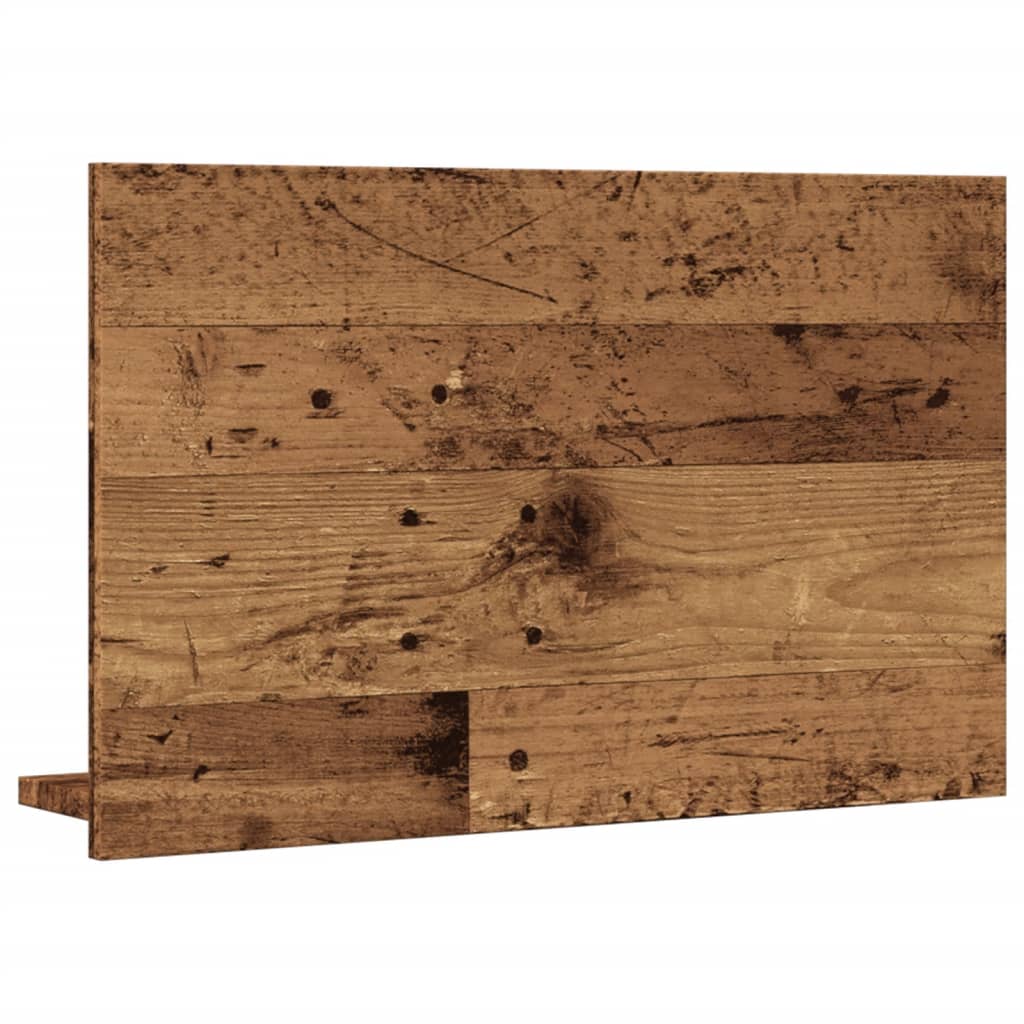 vidaXL Bathroom Mirror Cabinet Old Wood 60x11x37 cm Engineered Wood 6