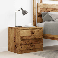 vidaXL Bedside Cabinet Old Wood 50x40x43.5 cm Engineered Wood 3