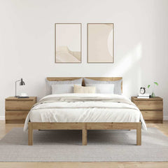 vidaXL Bed Cabinets 50x39x43.5 cm Engineered Wood