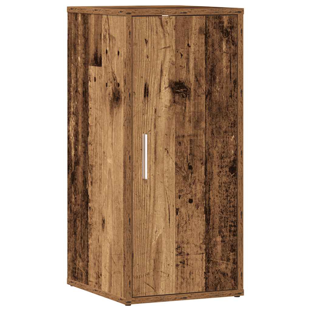 vidaXL Shoe Cabinet Old Wood 32x35x70 cm Engineered Wood 2