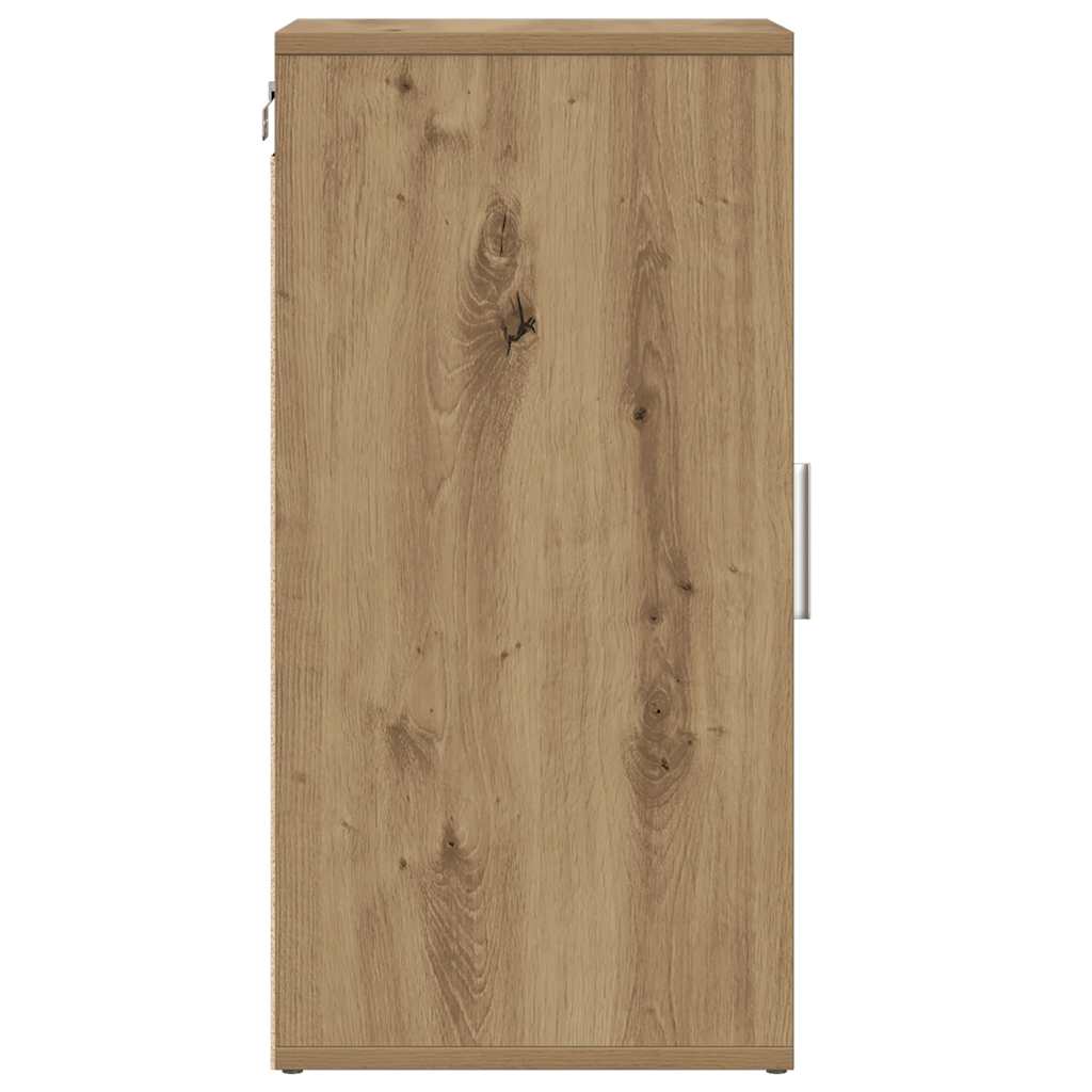 vidaXL Shoe Cabinets 2 pcs Artisan Oak 32x35x70 cm Engineered Wood 6