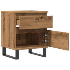 vidaXL Bedside Cabinet Artisan Oak 40x35x50 cm Engineered Wood 5
