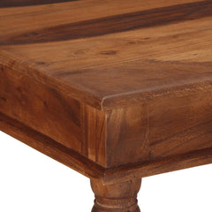 vidaXL Dining Table 120x60x77 cm Solid Wood Acacia 5