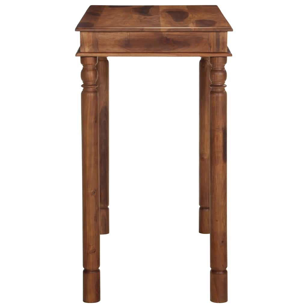 vidaXL Bar Table 120x60x107 cm Solid Wood Acacia 3