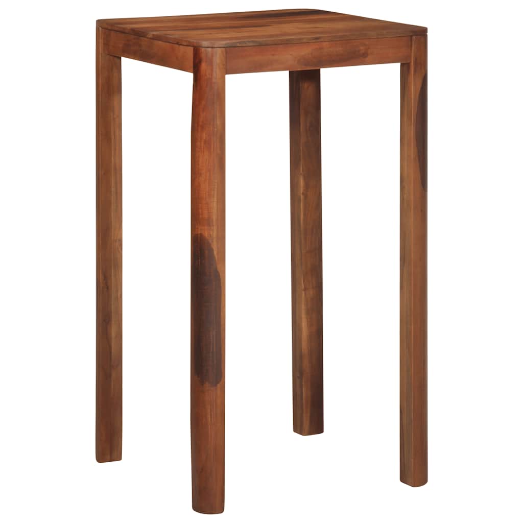 vidaXL Bar Table 60x60x107 cm Solid Wood Acacia 1