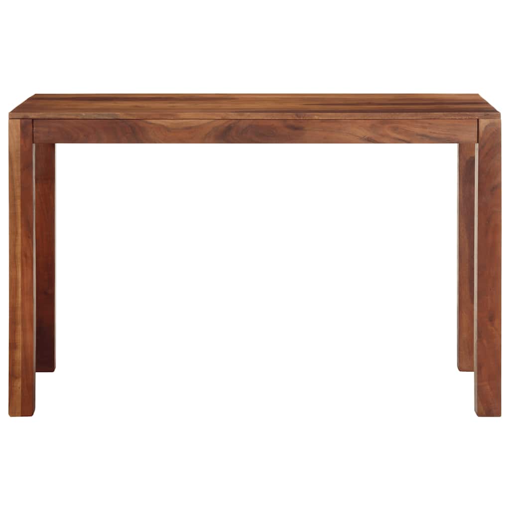 vidaXL Dining Table 120x60x76 cm Solid Wood Acacia 2