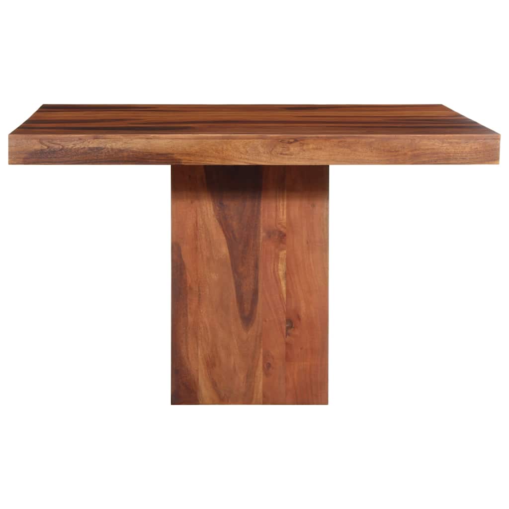 vidaXL Dining Table 120x120x77 cm Solid Wood Acacia 2