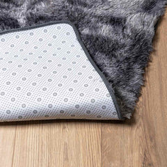vidaXL Shaggy Rug High Pile NAVARRA Dark Grey 240x240 cm Polyester 6