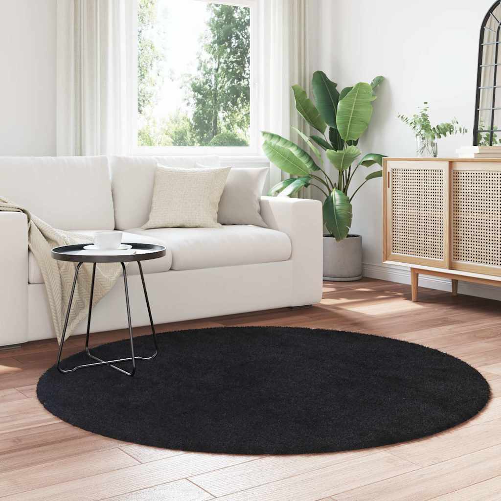 Shaggy Rug High Pile NAVARRA Black, image 3