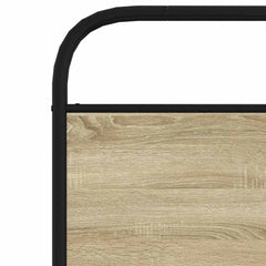 vidaXL Replace Headboard Sonoma Oak 90 cm Steel and Engineered Wood 6