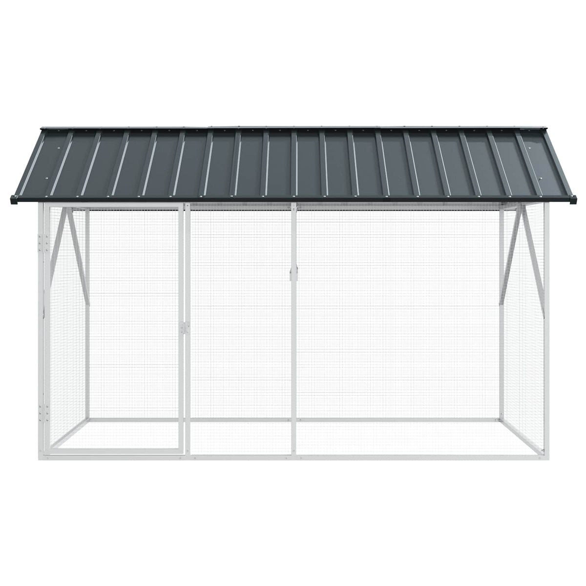 Bird Cage Anthracite 215 x 208 x 247 cm 112 cm 141 cm