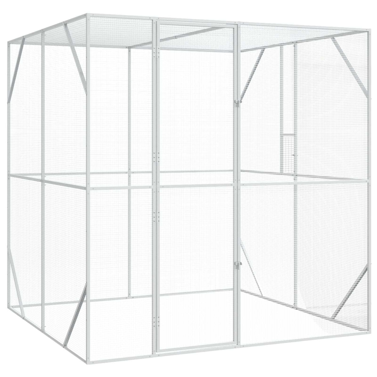 Bird Cage Silver 210 x 304 x 213 cm 202 cm 214 cm 209 cm