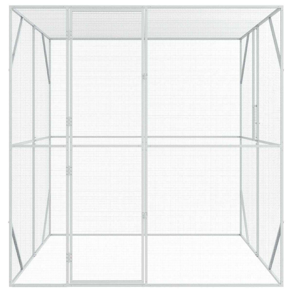 Bird Cage Silver 210 x 304 x 213 cm 202 cm 214 cm 209 cm
