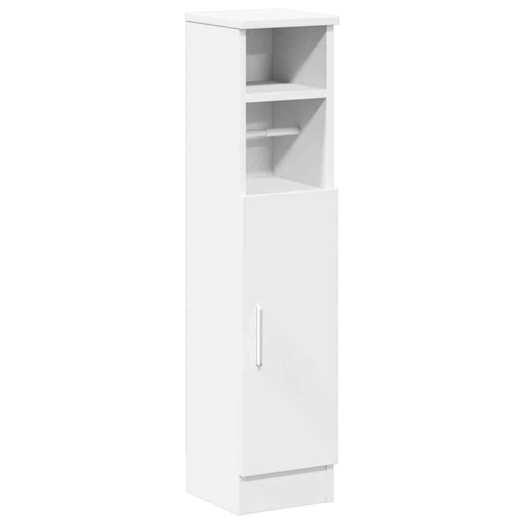 Bathroom Cabinet with Roll Holder