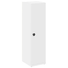 vidaXL Bathroom Cabinet with Roll Holder White 20.5x22x72 cm 2