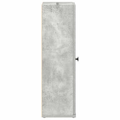 vidaXL Bathroom Cabinet with Roll Holder Concrete Grey 20.5x22x72 cm 6