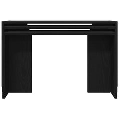 vidaXL Nesting Tables 3 pcs Black Engineered Wood 4