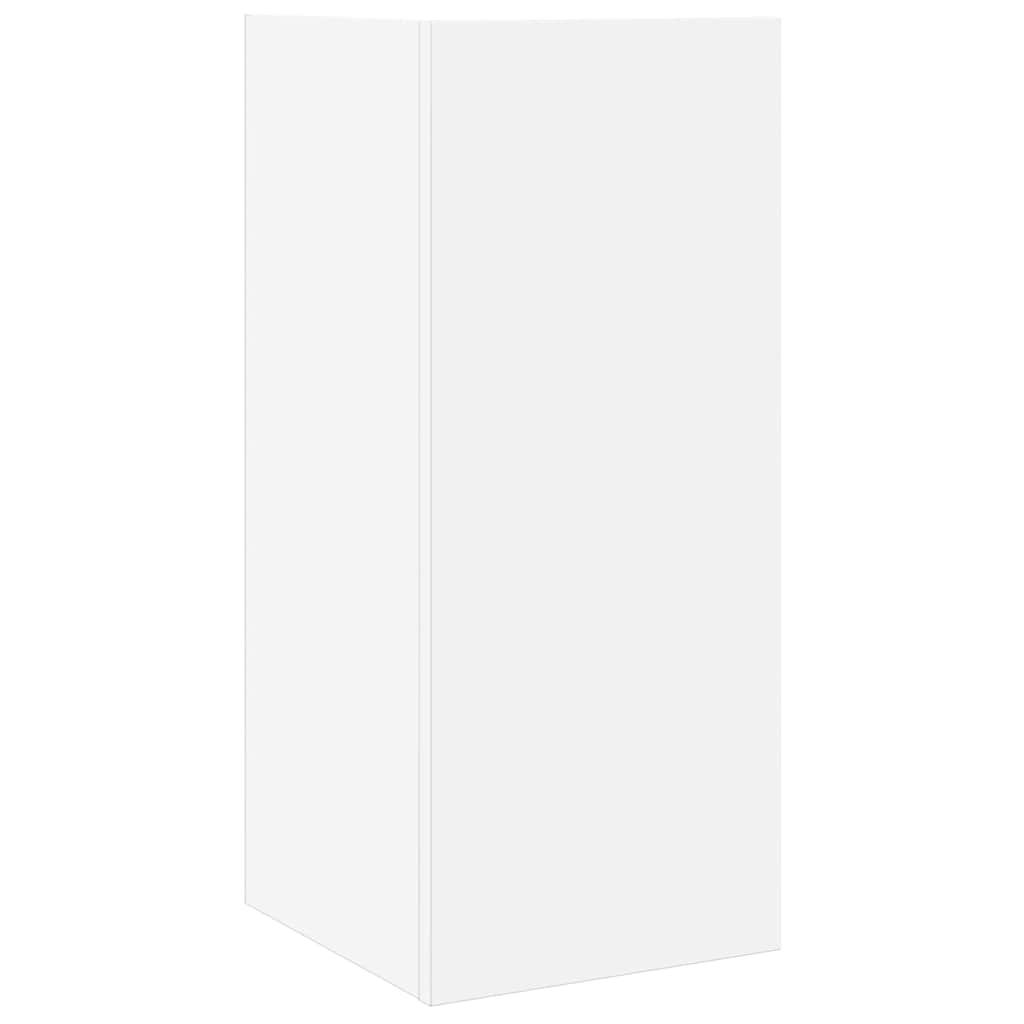 vidaXL Side Tables 2 pcs with Shelf White 25.5x27x60 cm 6