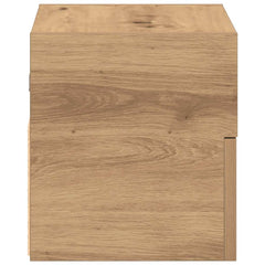 vidaXL Wall-mounted Bedside Cabinet Artisan Oak 45x26x28.5 cm 6