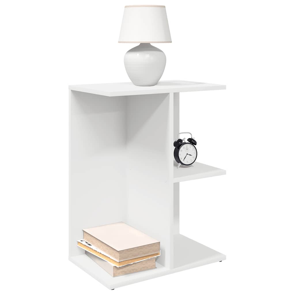 vidaXL Bedside Tables 2 pcs White 46.5x29x61 cm Engineered Wood 1