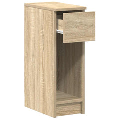vidaXL Bedside Cabinet with Drawer Sonoma Oak 20x36x60 cm 5